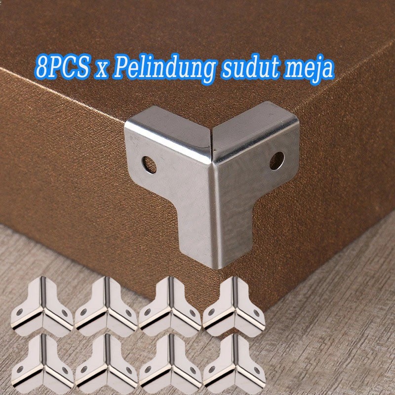 8PCS Box Siku L Hardcase/Siku L/Siku Corner Hardcase L/Siku Box Pojok/Lubang Hardcase /Siku Pojok Co