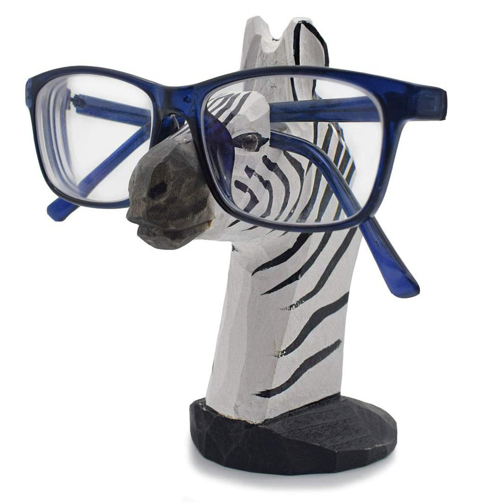 

Cute Animal Glasses Holder Stand 3D Display For Sunglasses Eyeglass Wood Rack