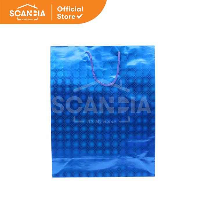 

SCANDIA Bungkus Kado Gift Bag Holograph 33X42cm Blue (SC0010)