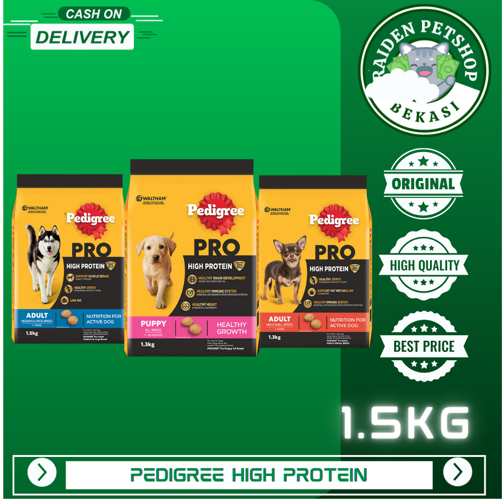 Pedigree Pro High Protein 1.3kg