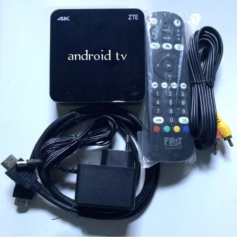 STB ZTE SMART ANDROID TV V5 / hg680fjRAM 2GB 4K ROOT FULL HD SIAP PAKAI