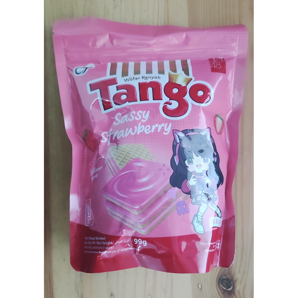 

Tango Wafer Sassy Strawberry 99 gr BAG