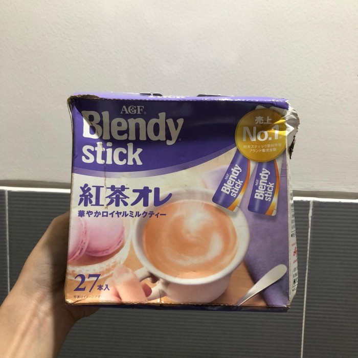 

AGF Blendy Stick Cafe Au Lait Instant Coffee - Black Tea Sachet