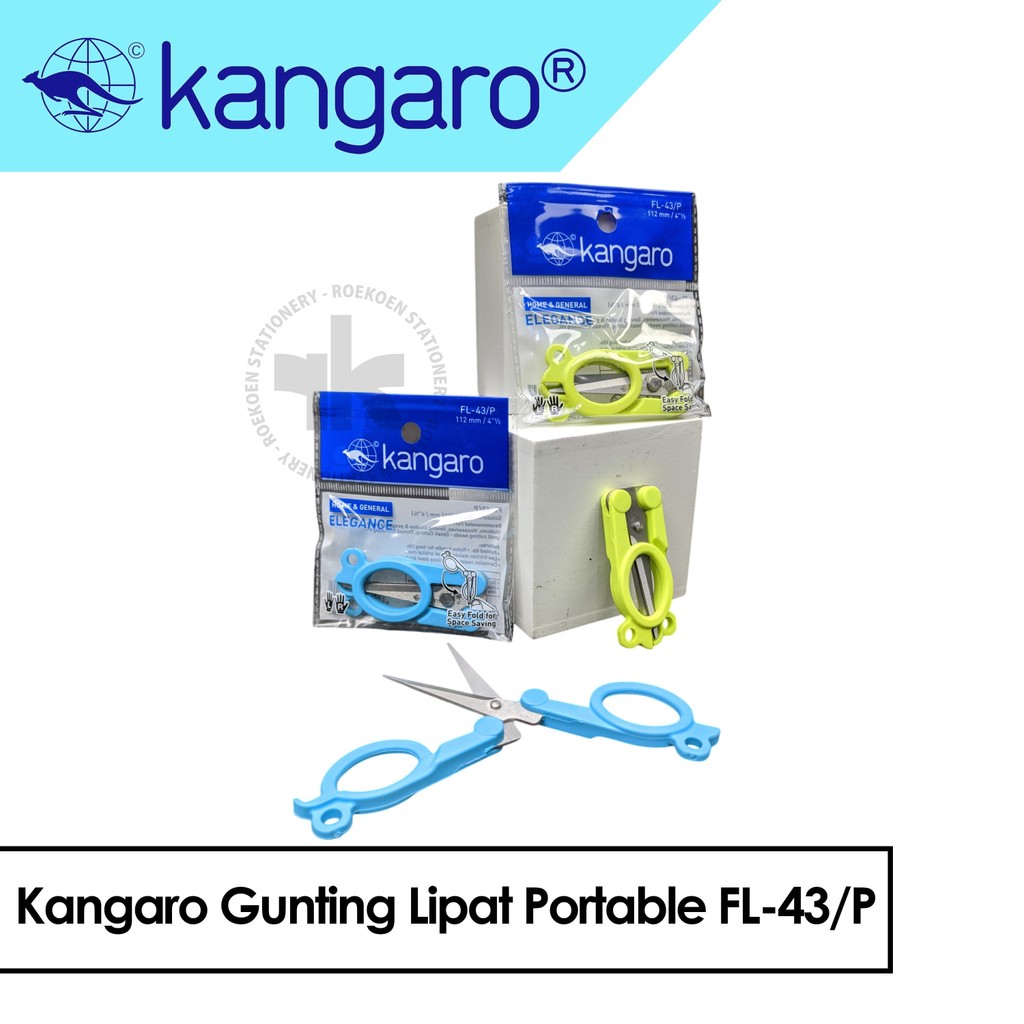 

Kangaro Gunting Lipat Portable FL-43/P