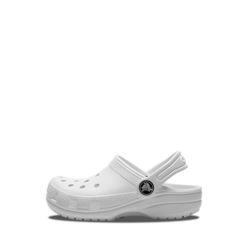 hot deals crocs classic kids clog - white