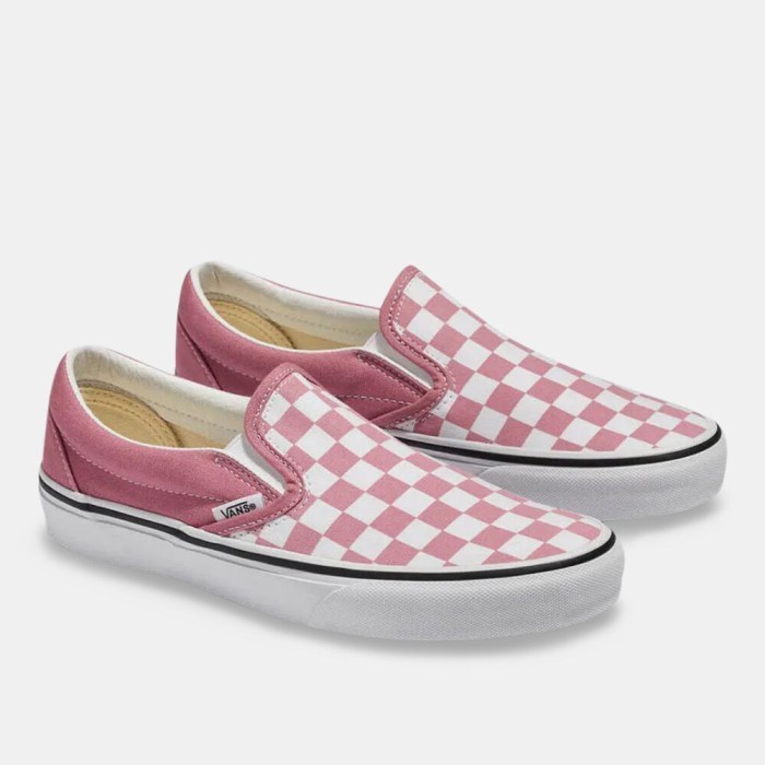 VANS SLIP ON CHECKERBOARD COLOR THEORY FOXGLOVE PINK ORIGINAL