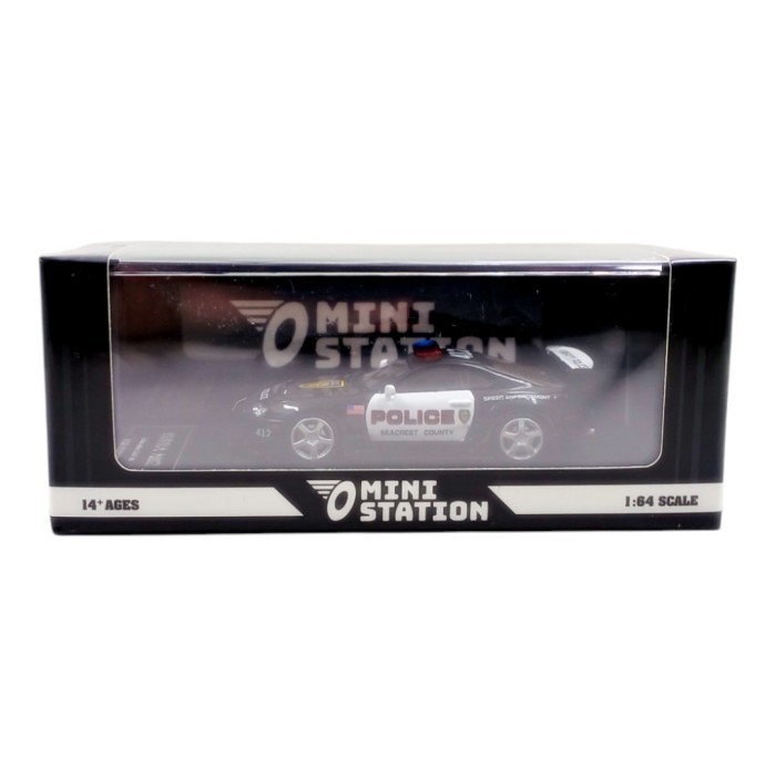 Mini Station 1/64 Toyota Supra A80z GTA Police car