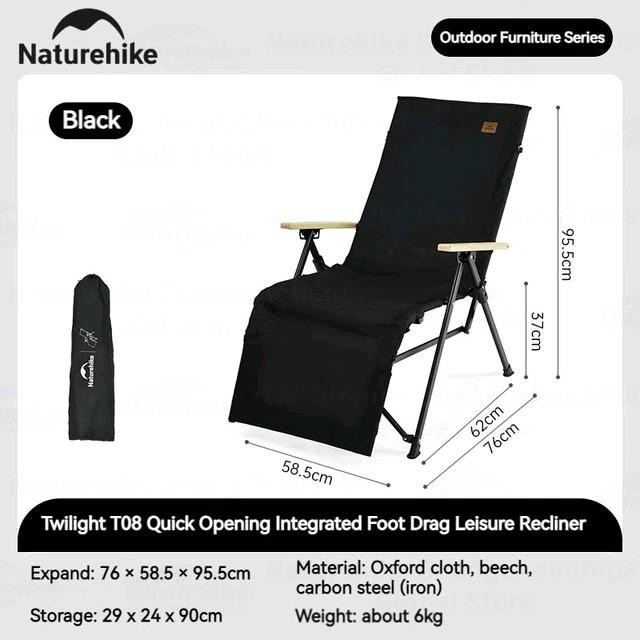 KURSI LIPAT CAMPING T08 NATUREHIKE CNK2450JJ016