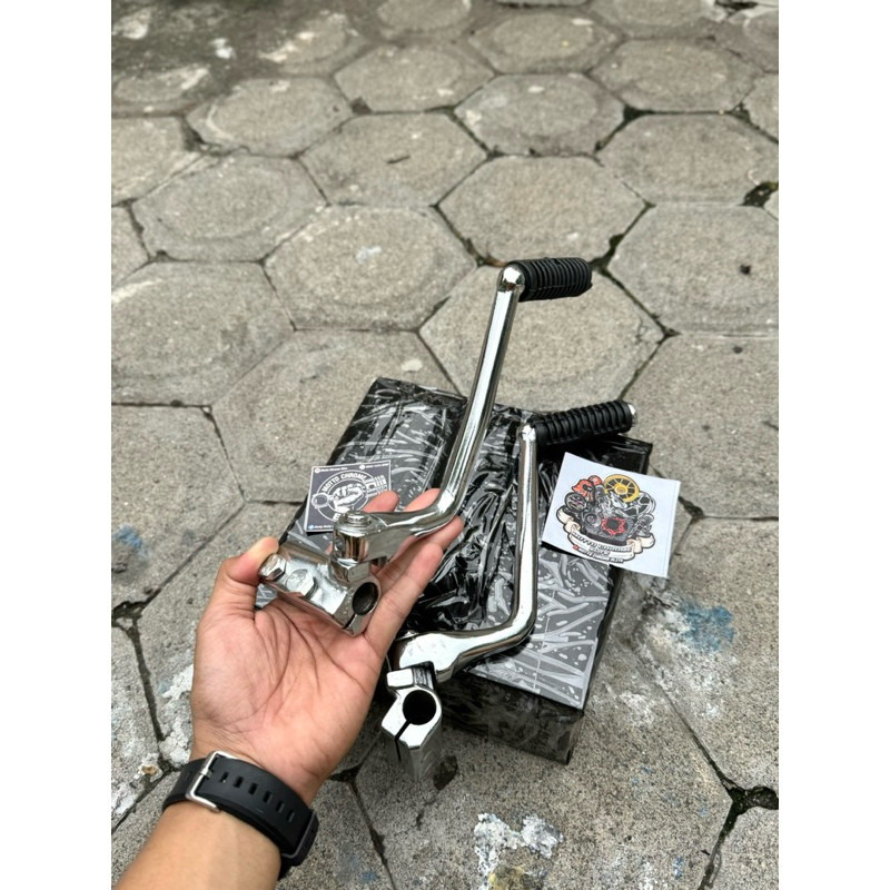 Kick Stater Engkol Slah Trap Tiger Revo Tiger 2000 Megapro GL CB original SUDAH CHROME