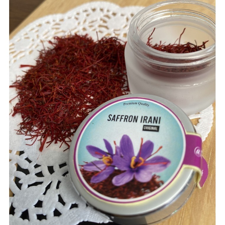 

Saffron Irani Safron Iran Original Sapron Asli Premium 1g Super Negin