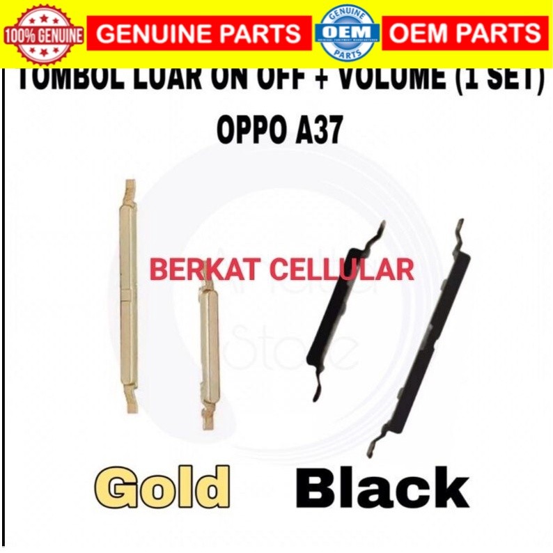 TOMBOL POWER ON OFF LUAR OPPO A37 TOMBOL ATOM A37