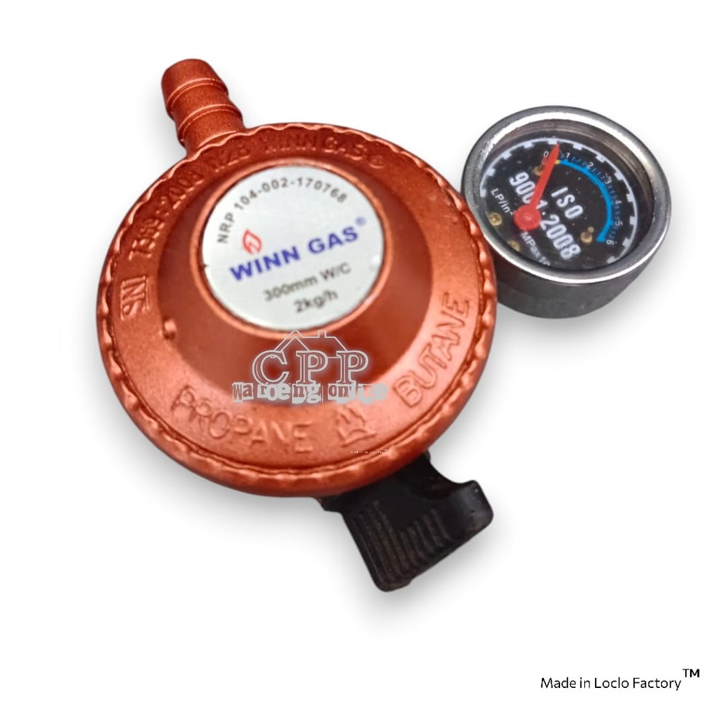 Regulator Gas / Regulator LPG / Regulator Tekanan Rendah
