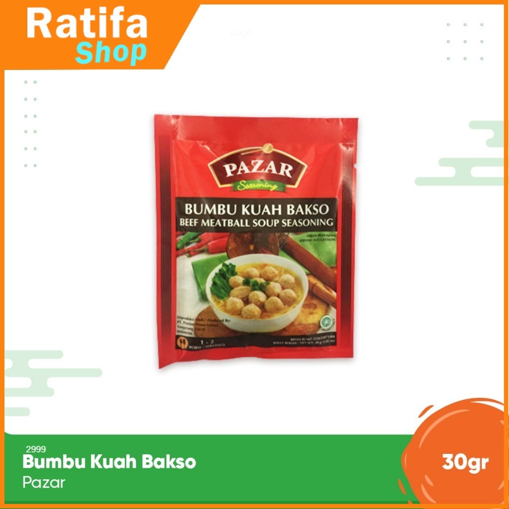 

Pazar Bumbu Kuah Bakso 30 gr