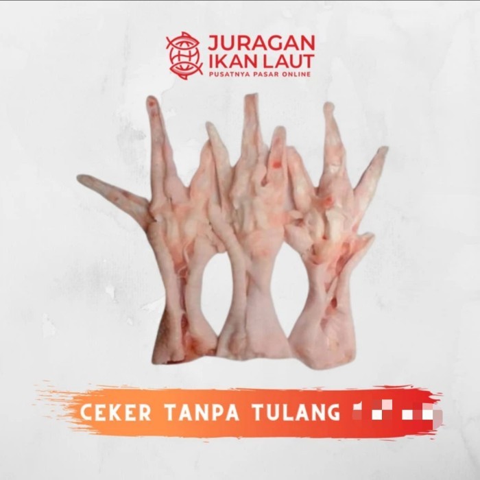 

Ceker Frozen Tanpa Tulang - 1 Kilogram