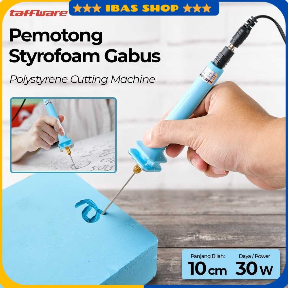 

Taffware Pemotong Styrofoam Gabus Polystyrene Cutting Machine 10cm 30W - CT10