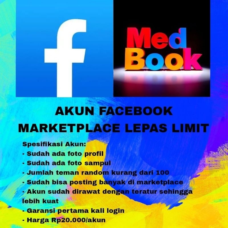 Akun Facebook Marketplace Lepas Limit