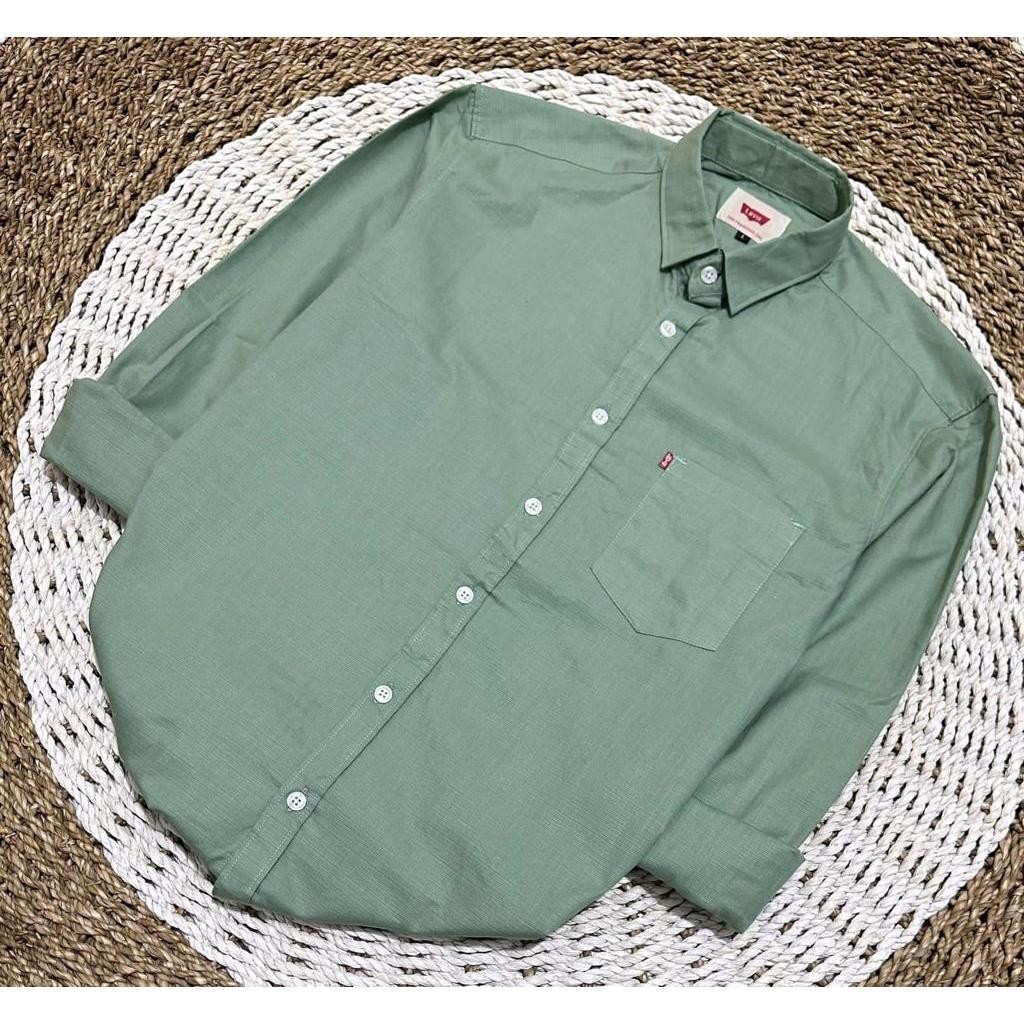 Baju Kemeja Pria Style Korea Baju Kemeja Pria Polos Terbaru Kemeja Pria Basic BARU