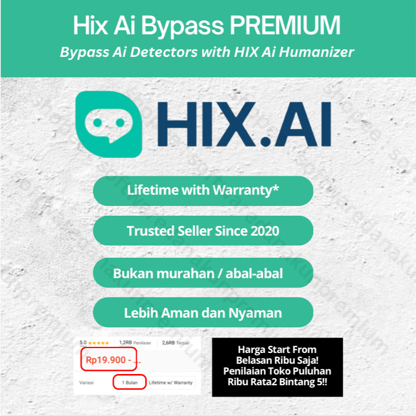 Hix Ai Bypass - Teks Bebas Deteksi dengan AI Humanizer