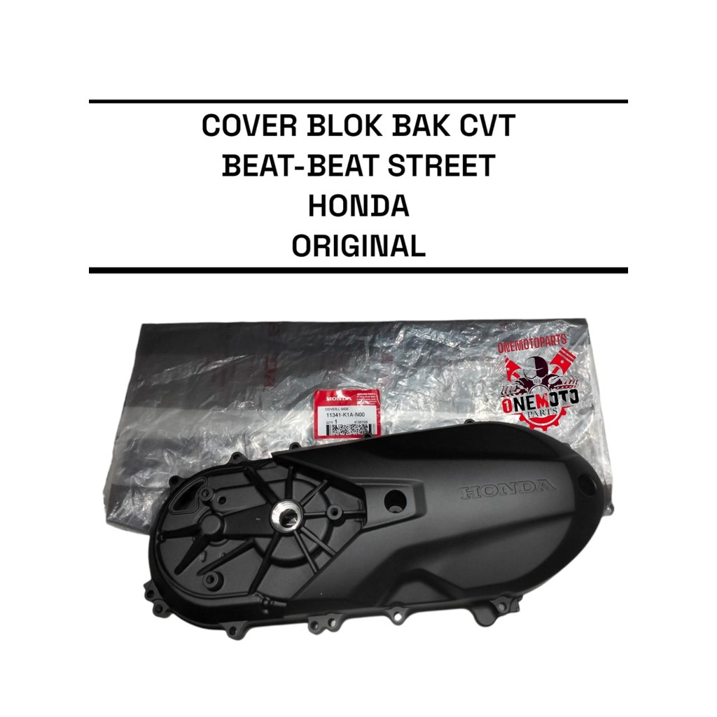 COVER BLOK BAK CVT BEAT STREET SCOOPY K2F HONDA 11341-K1A-N00 ORIGINAL