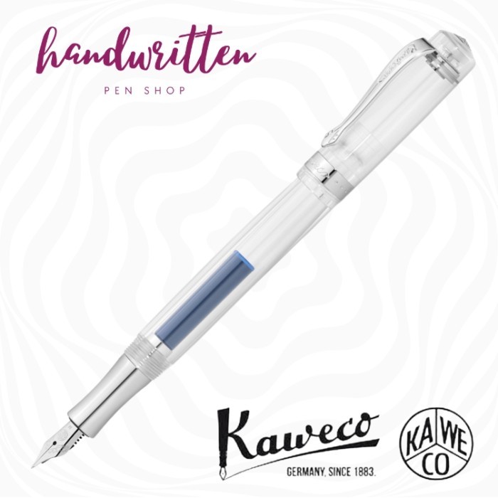 

[Promo]BEST KAWECO Student Fountain Pen/ Pulpen - Transparent, Extra Fine