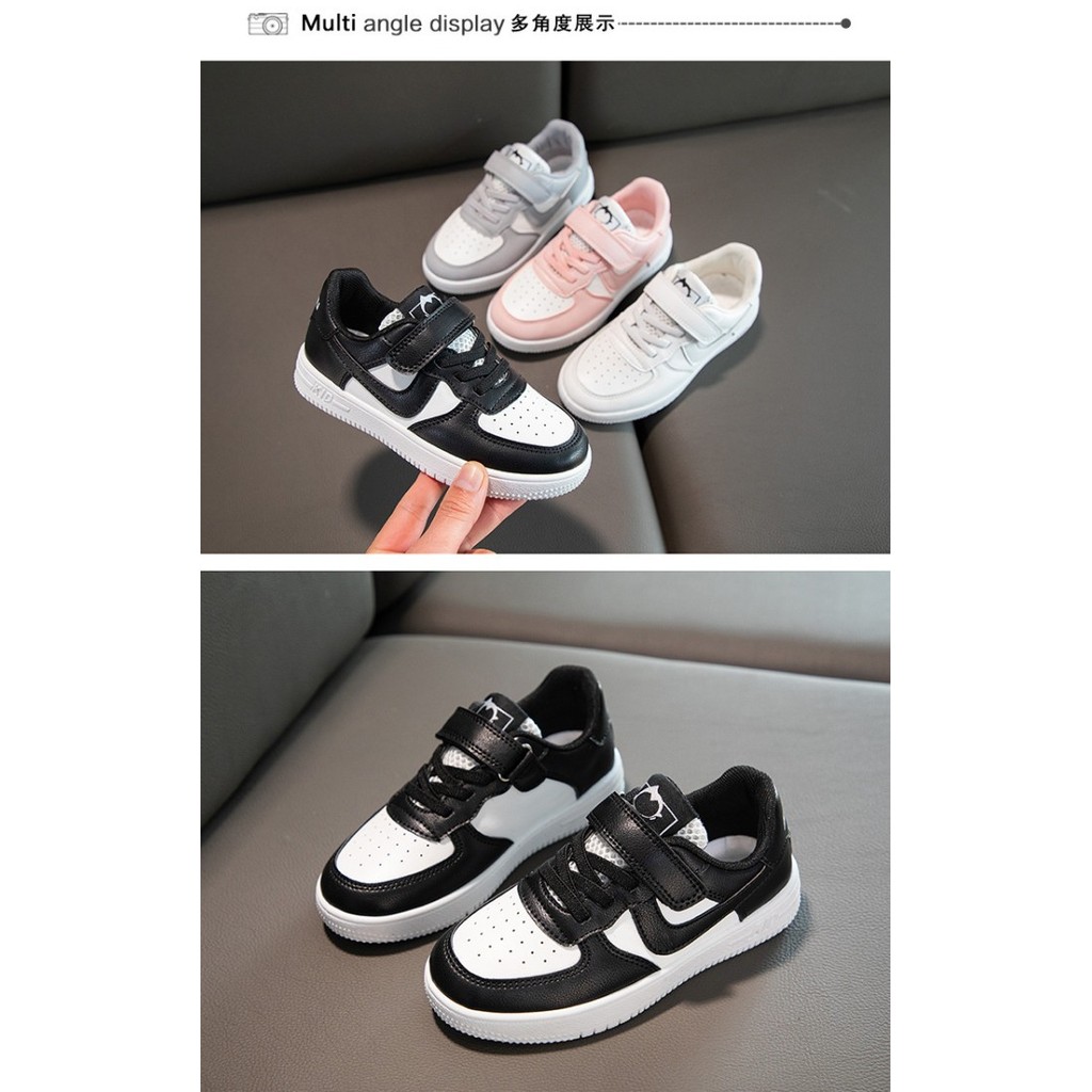 Sepatu Sneakers Anak Perempuan  - Putih, 28 - Merah Muda, 29