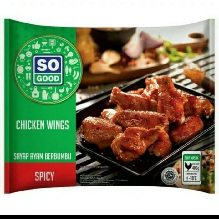 

So Good Spicy Wing 400 Gr