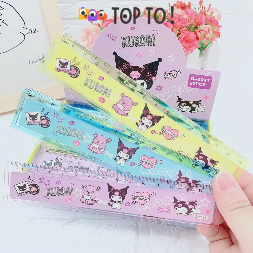 

Ruler SANRIO 15cm Cute Penggaris Lucu Harga Termurah Ruler karakter kuromi melody cinamol Lengkap Best Quality bisa COD
