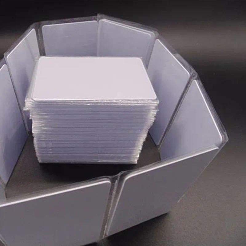 

100Pcs S50 RFID Card 13.56MHz IC Contactless Smart Cards 0.8mm Access Control ISO14443A Tag, UID Sector 0 Block 0 unchangable