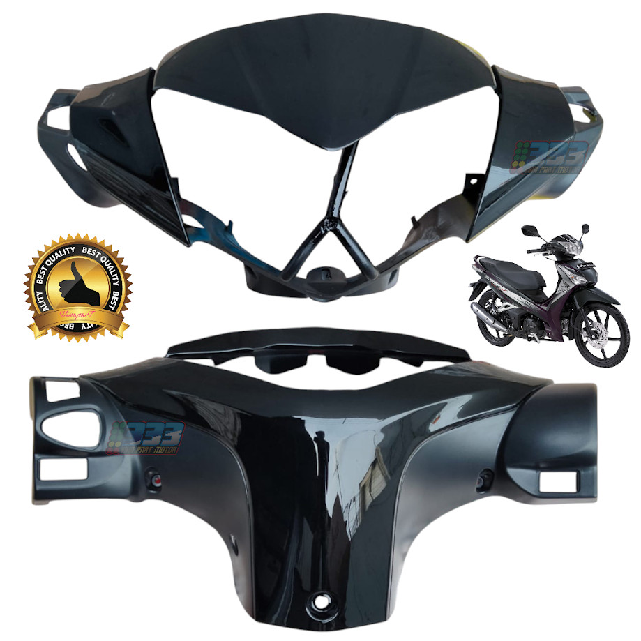 Batok Depan Atau Batok Belakang Supra X 125 Helm In Kyz Hitam Gray Abu Hijau Merah Biru