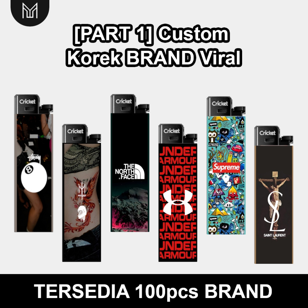 [PART 1] BISA ORDER 1 AJA KOREK CUSTOM TEMA BRAND, [BISA COD]