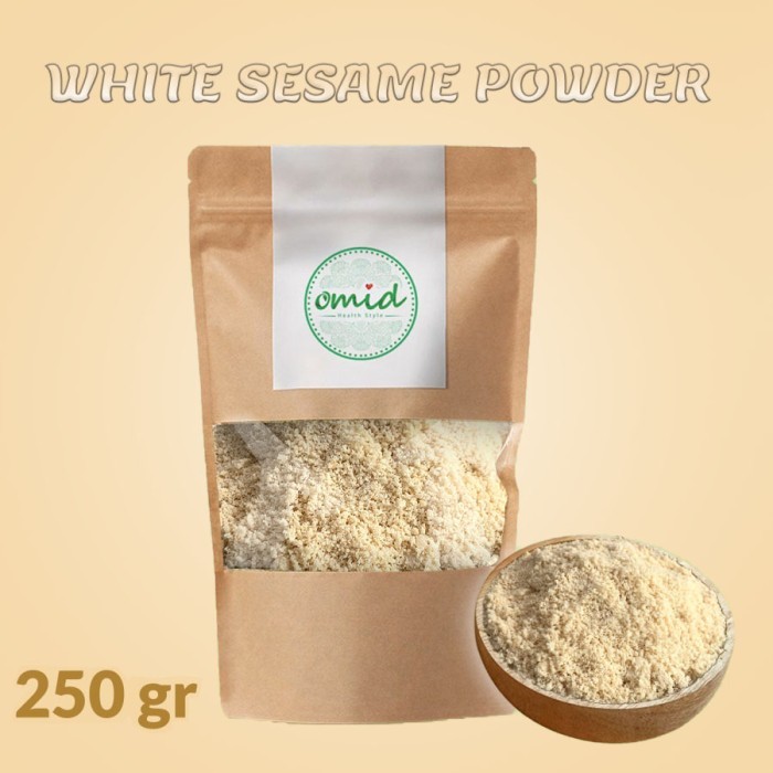 

Organic White Roasted Sesame Seeds Biji Wijen Putih Panggang 250gr - 250gr seeds