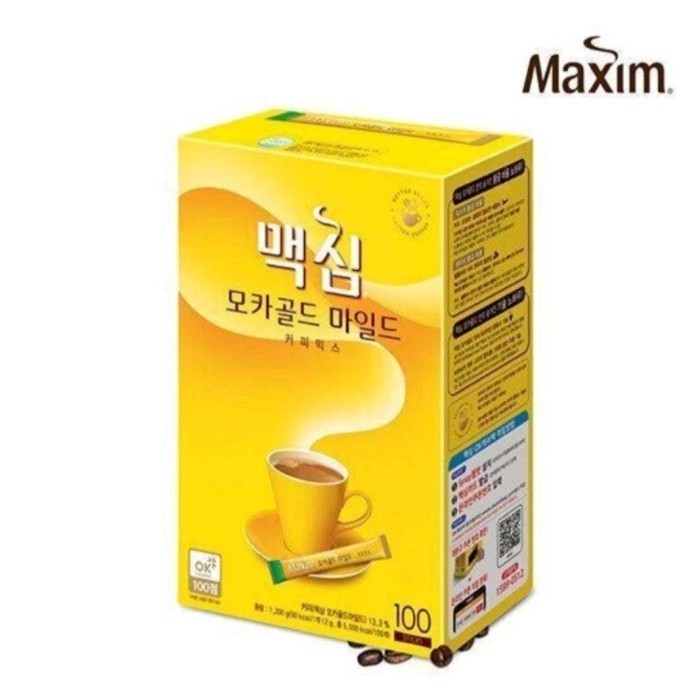 

Maxim Coffee Korea 100 sachet - Mocha Gold