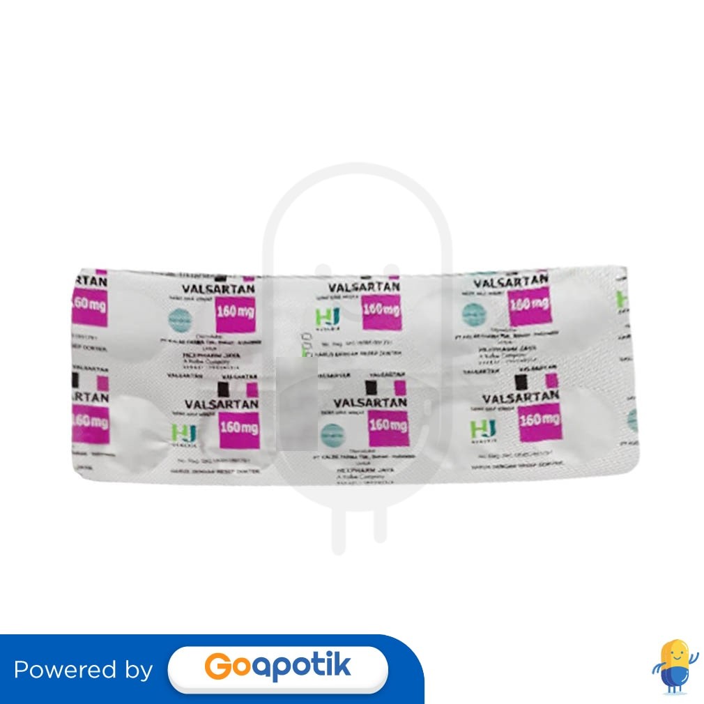 Valsartan Hexpharm 160 Mg Strip 10 Tablet
