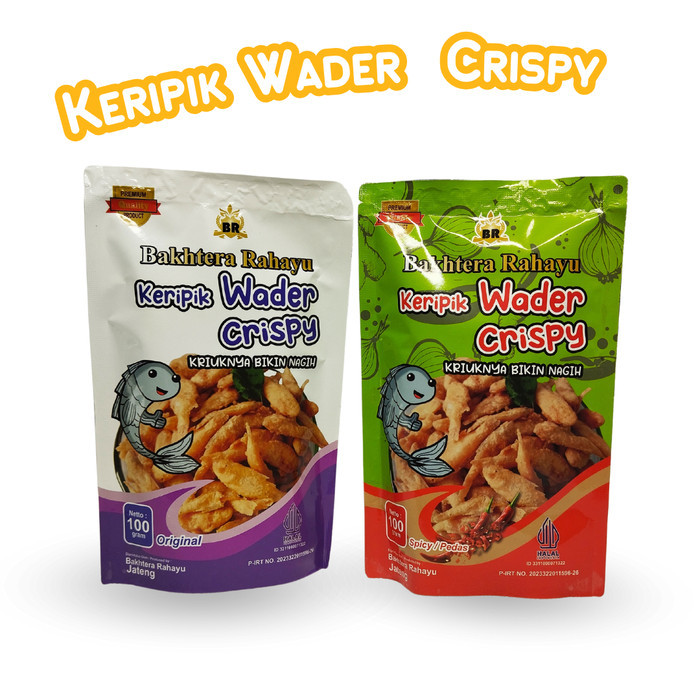 

Keripik Ikan Wader Crispy Cemilan Ikan Gurih Khas Oleh Oleh Indonesia Renyah