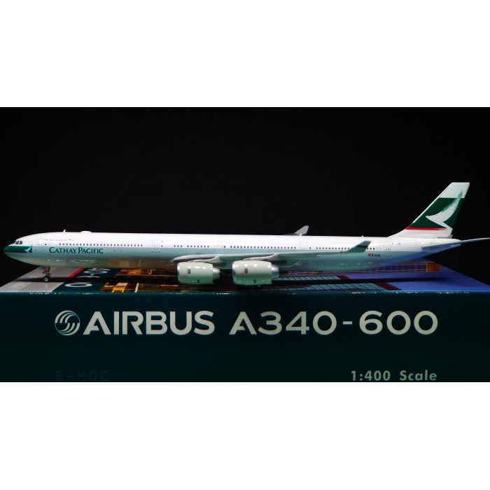Miniatur Pesawat Terbang Cathay Pacific A340-600 B-HQC  Phoenix 1:400 Diecast Aircraft