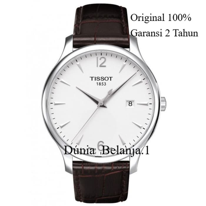 Original 100% TISSOT TRADITION T063.610.16.037.00 Garansi resmi 2 Tahun