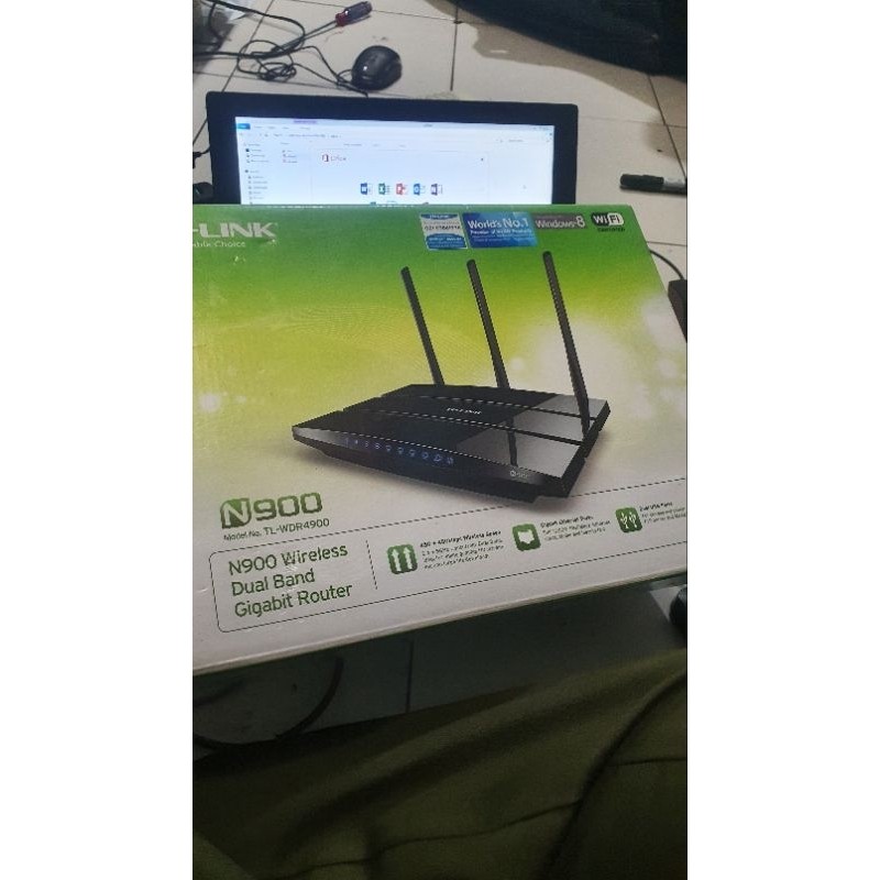 TP-LINK ROUTER N900 MODEL TL-WDR4900 Dual Band Gigabit Router