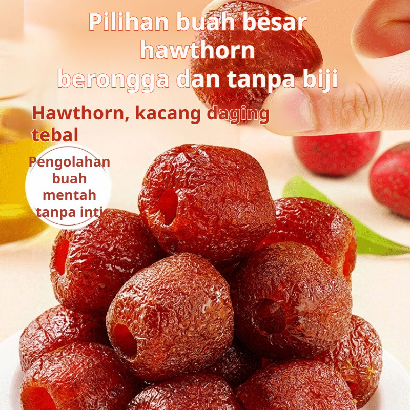 

⚡Pengiriman Cepat⚡Hawthorn berongga tanpa biji/Hawthorn Kering 250g Freeze Dried 100% Buah Asli Kering/cemilan buah