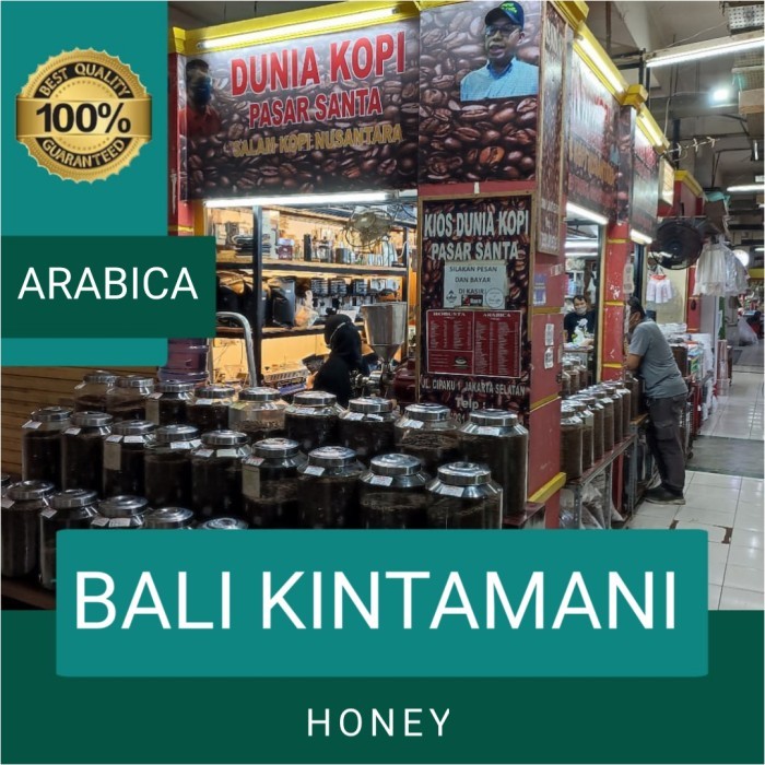 

Kopi Arabika Bali Kintamani Honey 500 gram - Biji