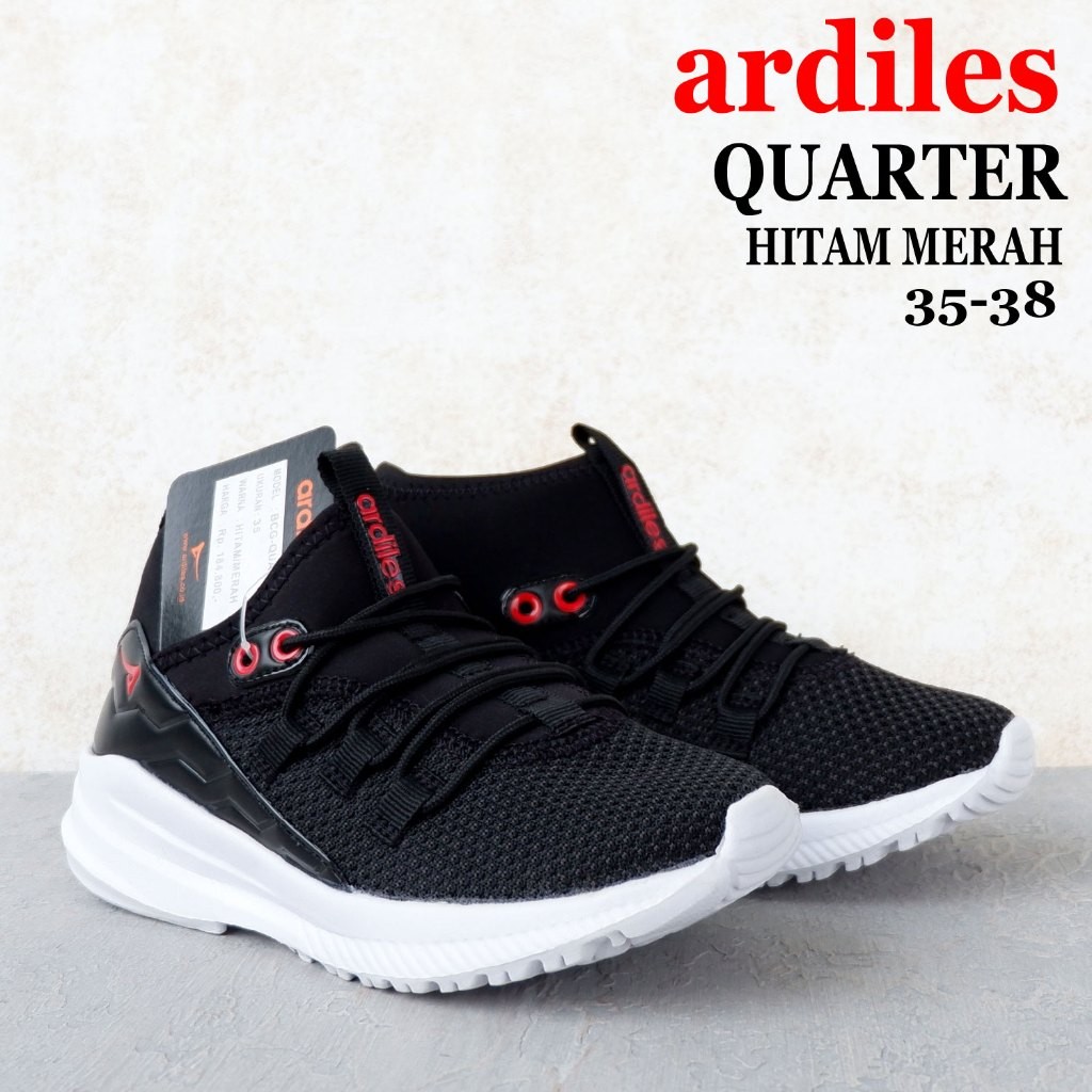 Ardiles Sepatu Sekolah Anak - Size 31-34 - QUATER & HOOD & LUNOX - Sepatu sekolah ardiles - sepatu a