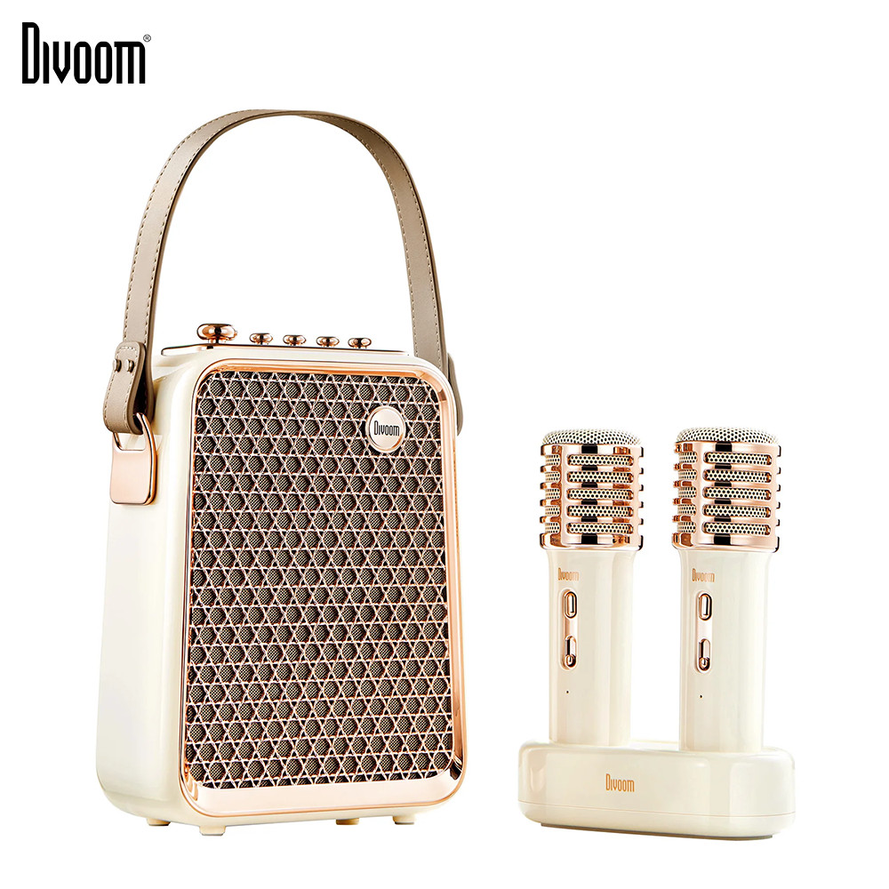 Divoom SongBird-HQ Portable Bluetooth Speaker Home Home Ktv Sound Set Home Karaoke Speakers Micropho