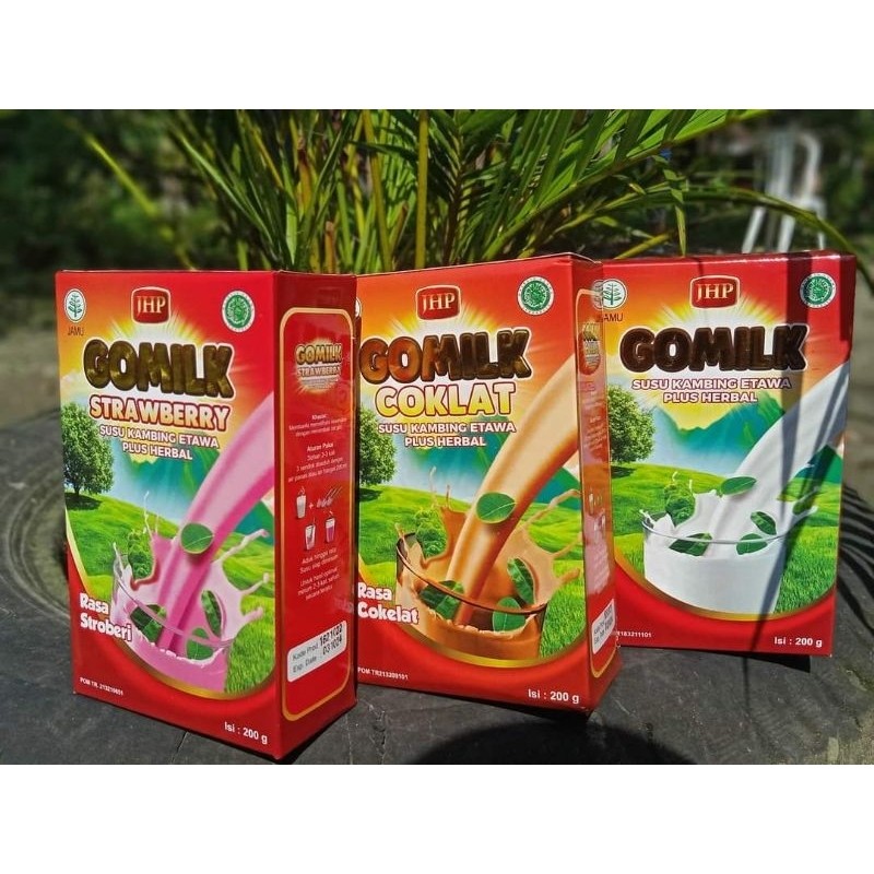 

(Free Gift)Gomilk Susu Kambing Etawa Sachet Dan 200gram Free Gift