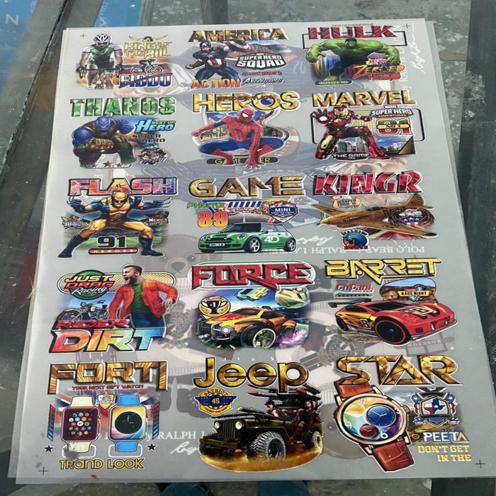 

DLS25 Sablon Print DTF A4 A3 PER METER - A4