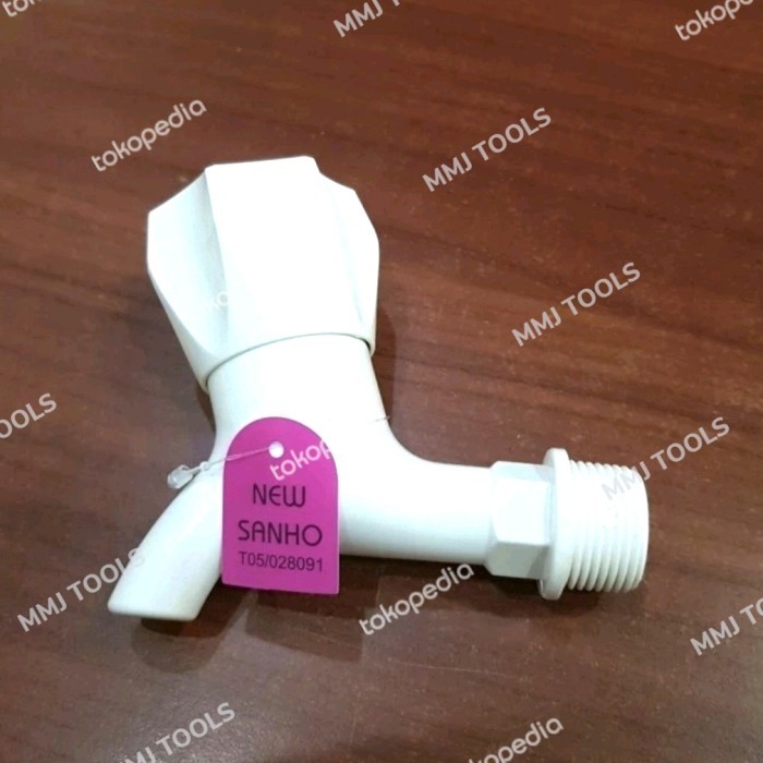 Kran pvc SANHO putar 1/2"- SANHO kran belimbing - Keran putar SANHO