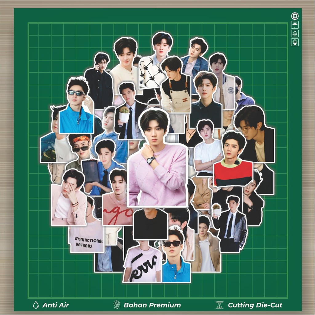 

HOT 50 PCS STIKER Stiker Chen Zhe Yuan Stiker Fashion Cars Decal Dingin Kartu Album Custom Vinyl Anti Air- Sticker Aesthetic Buku Journal Koper Casing HP Tablet Laptop Helm Motor Botol Minum
