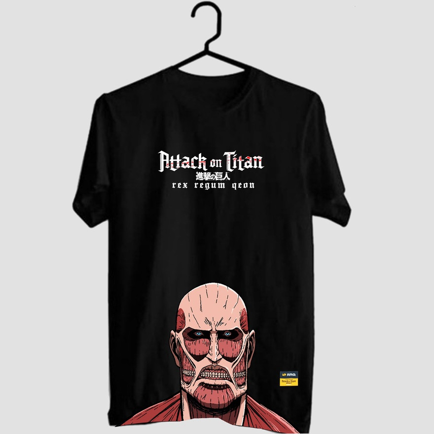 HCSTORE - Kaos Dinding Titan RRQ x Attack on Titan |     AOT RRQ TIDAK RESMI