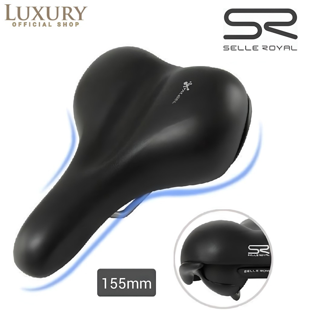 Sadel Sepeda Remed By SELLE ROYAL Freeway Gel Saddle MTB Roadbike Lipat Jok Empuk Gowes