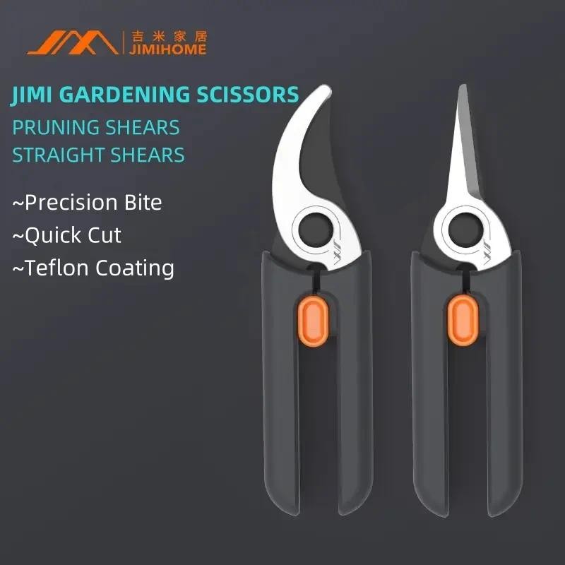 JIMIHOME Pruning Shears Professional Garden Shear Hand Pruners Gardening Shears Flower Shears Floris