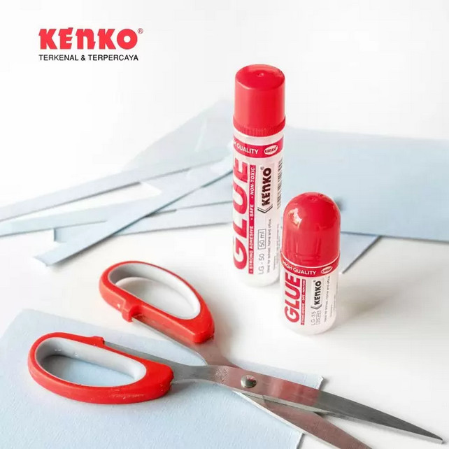 

(1 PCS) LEM CAIR KENKO LG-50 & LG-35 / LIQUID GLUE TRANSPARAN KERTAS BESAR KECIL STATIONERY MURAH