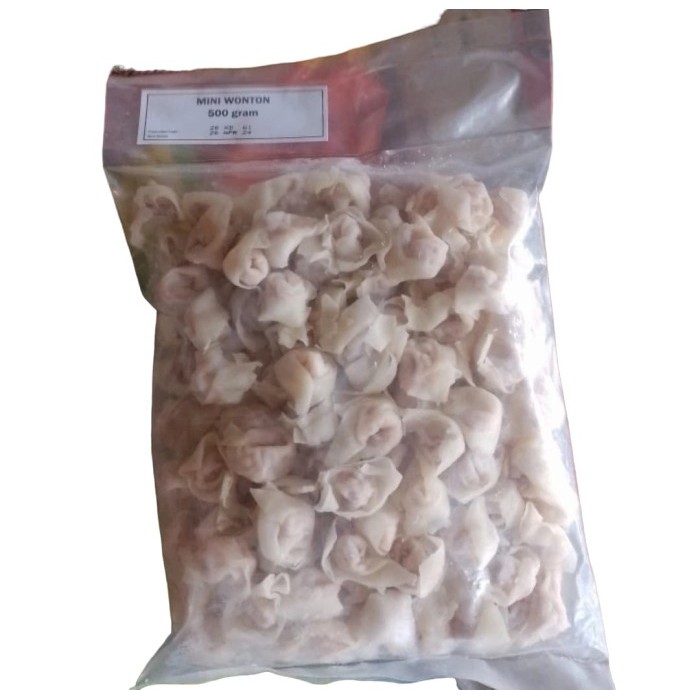 

Pangsit Mini Wonton Crispy Wonton 500gr PIRM